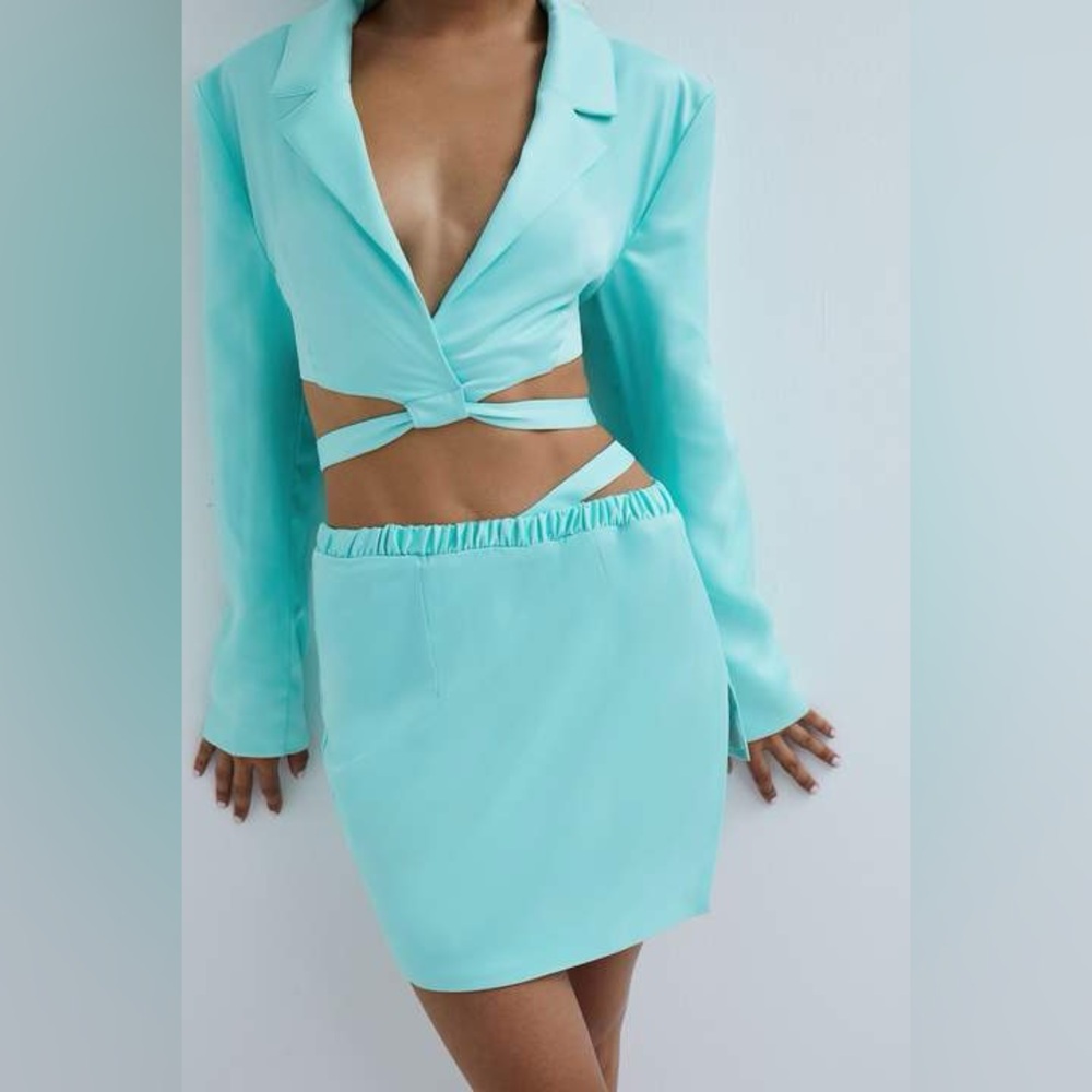 For Love & Lemons | Marie blazer crop set